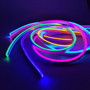 6*12mm 8*16mm led neon flex silicone pvc 12v 24v Soft Rope IP67 for neon sign outdoor custom 5M 50M 100M Led Neon Lights