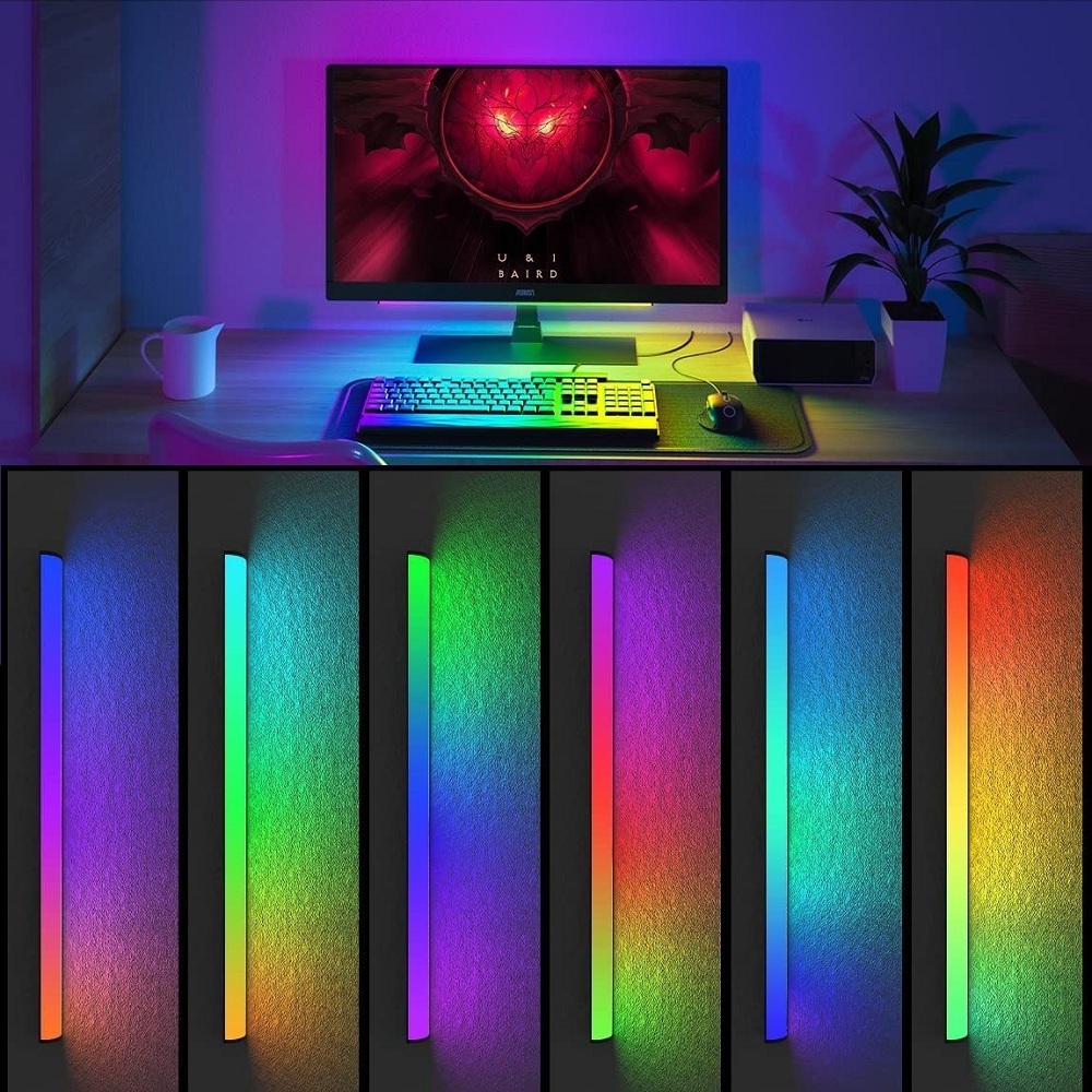 5050 RGB Colorful Light Bar Desktop Game Settings LED Atmosphere Light USB Voice Control