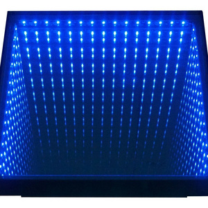 led 3d infinity mirror video stage light up dance floor outdoor wedding party magnetic 3d led dance floor