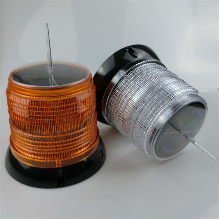 Professional Manufacturer Red Blue White Green Aviation Solar Led Obstruction Warning Light