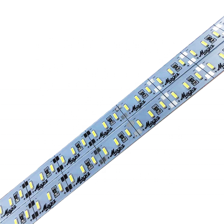 Lowest Price ld rigid strip light 144 pcs 4014 SMD led bar light 12v 24lm/led super bright LED BAR strip light