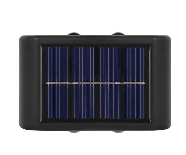 up and down solar wall light outdoor decoration garden courtyard home wall light waterproof luminous outdoor solar garden light