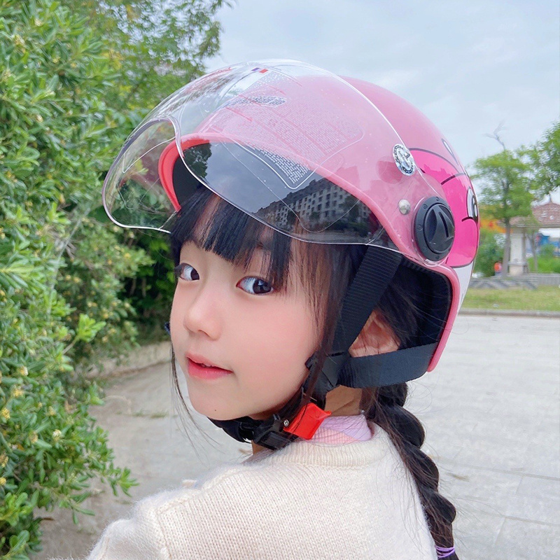 Wholesale kids helmet motorcycle protective riding helmets for children half face cap casque moto enfant cascos para motocicleta