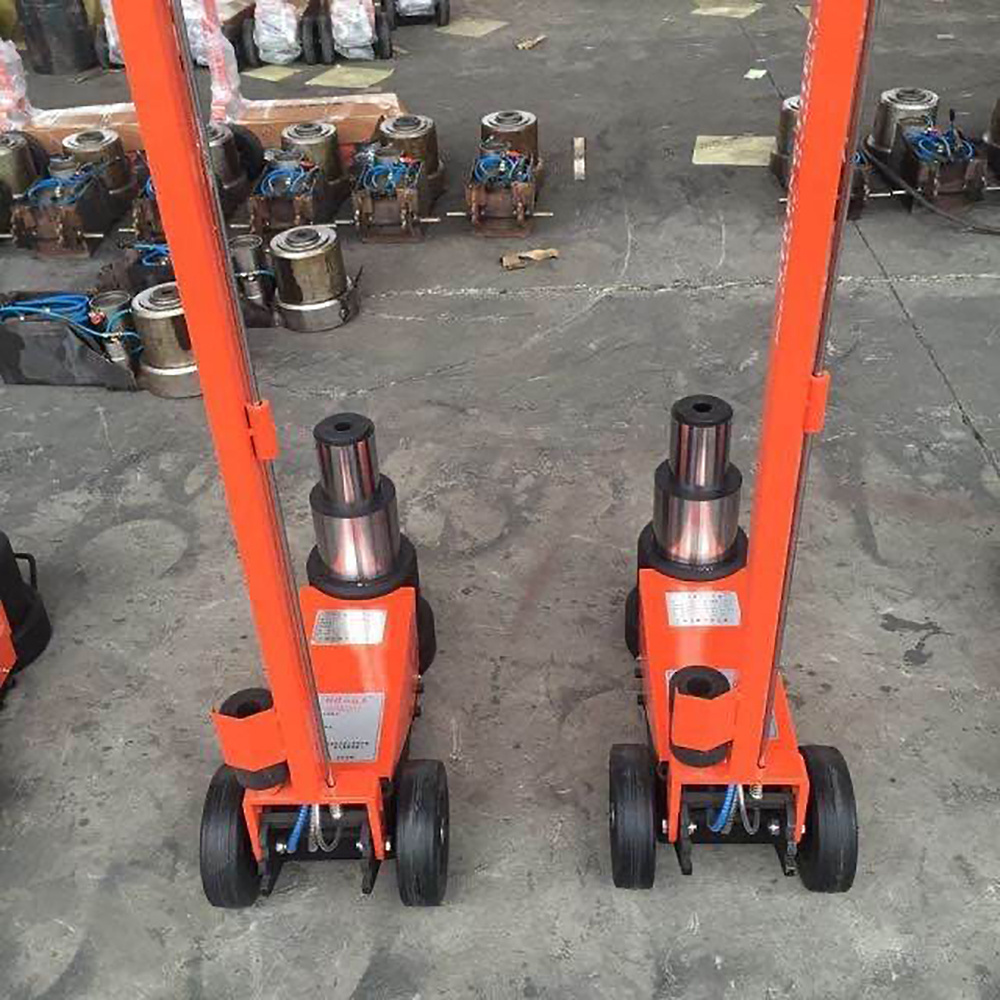 50t 80t 100 tons 25 ton Big Red Auto Car Air Pneumatic Hydraulic Lift Jacks Vehicle Trolley Floor Jack