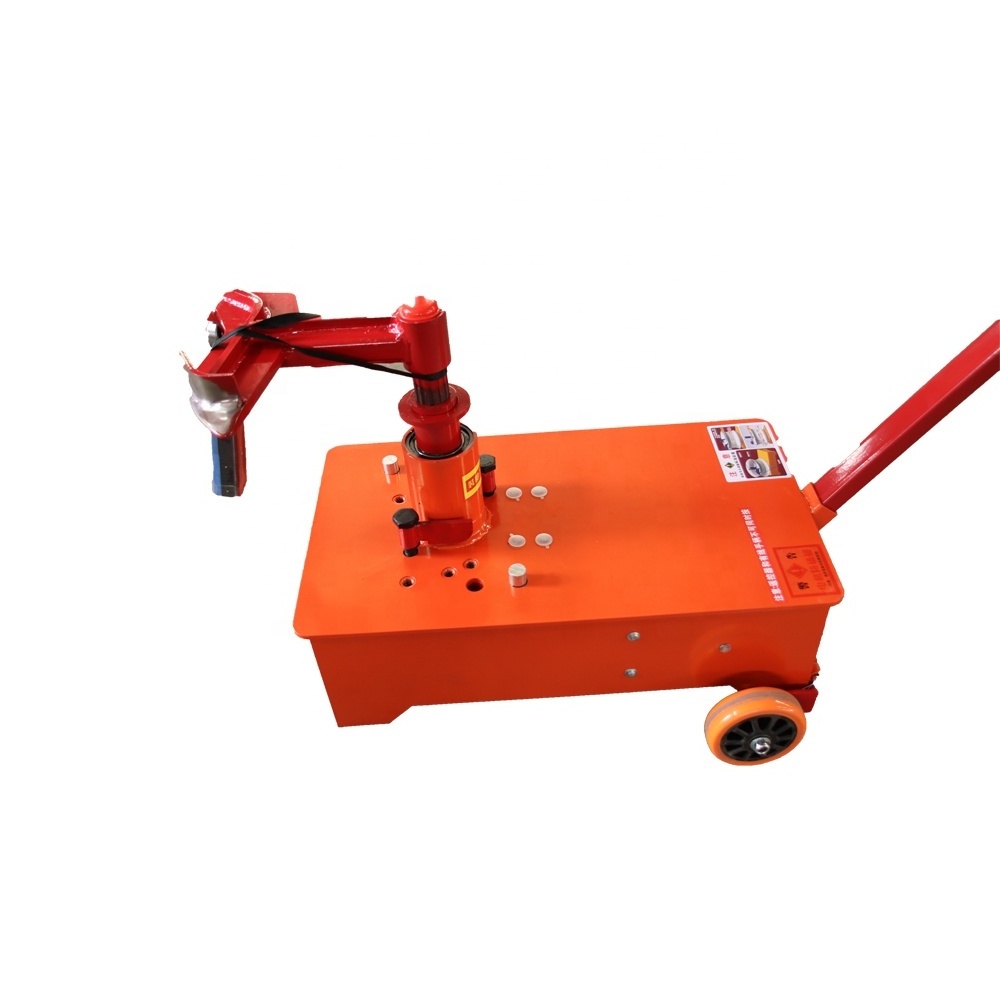 Mobile vacuum tire removal machine truck tyre changers