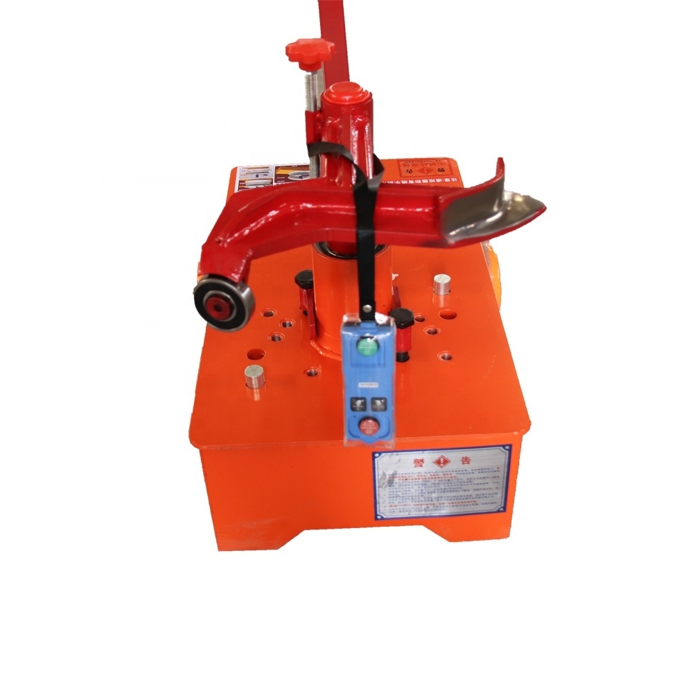 Mobile vacuum tire removal machine truck tyre changers