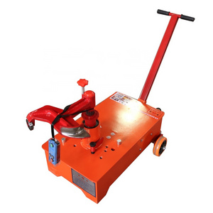 Mobile vacuum tire removal machine truck tyre changers