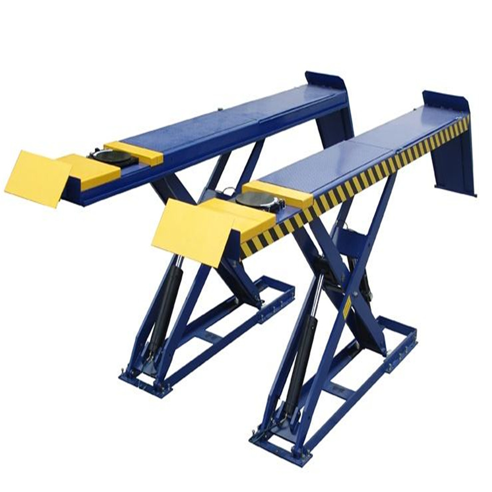 4Tons CE Approved Double Platform Scissor Car Tire Lifter