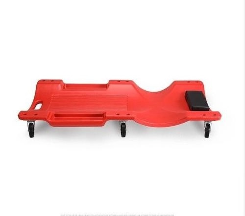 High Quality Plastic Car Mechanic Creeper 40 Inch with Padded Headrest & Dual Tool Trays