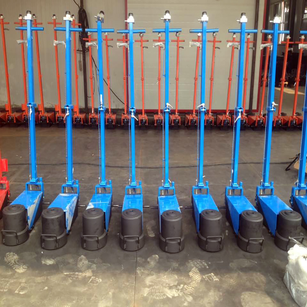 50t 80t 100 tons 25 ton Big Red Auto Car Air Pneumatic Hydraulic Lift Jacks Vehicle Trolley Floor Jack