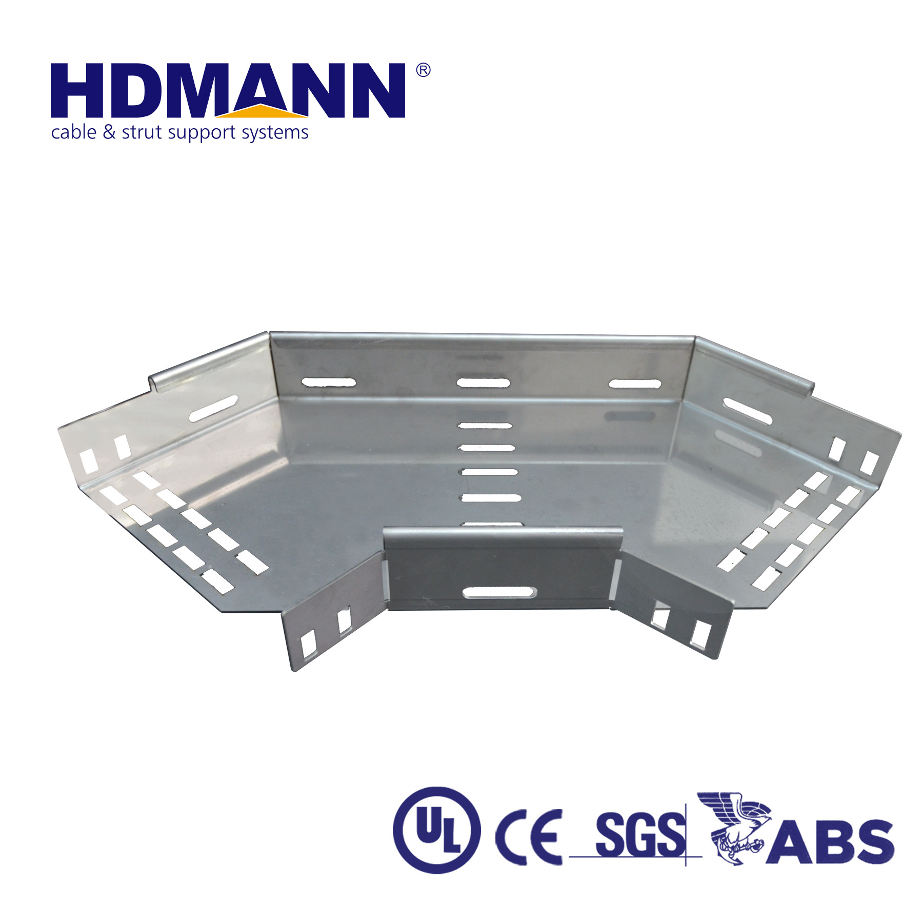 Heavy Duty Perforated HDG cable tray with CE Hot Sell