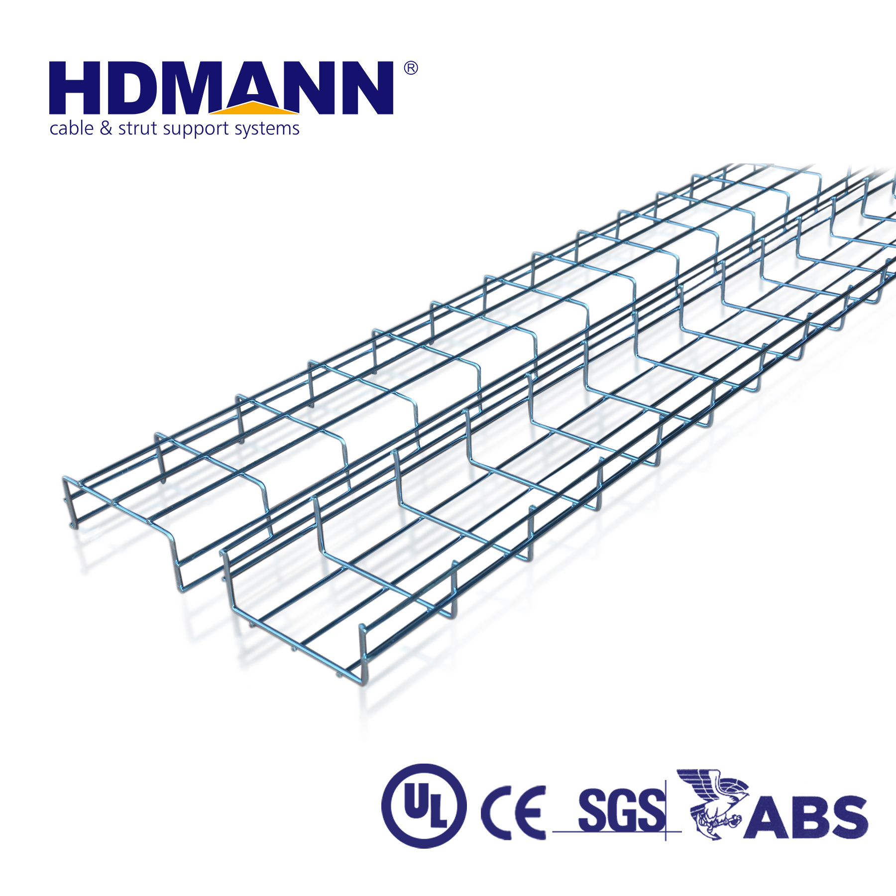 Data Center Outdoor Hot dip galvanized Basket Stainless Steel Wire Mesh Cable Tray