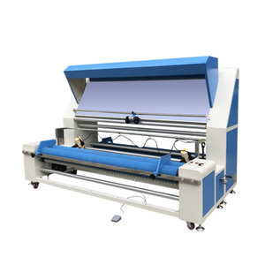 Factory Production Apparel Textile Machinery Cloth Inspection Automatic Opposite Edge Fabric Rolling Machine