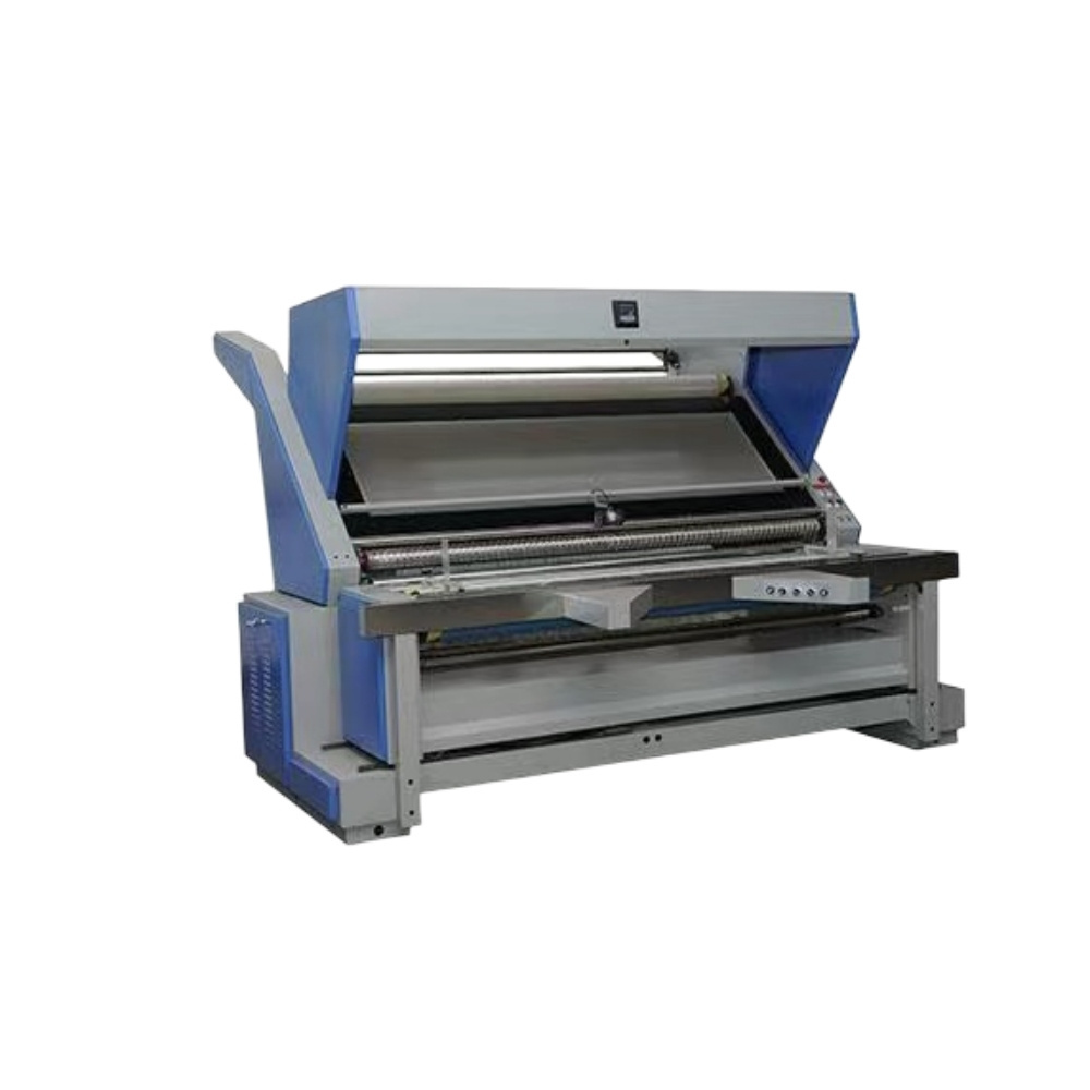 Factory Production Apparel Textile Machinery Cloth Inspection Automatic Opposite Edge Fabric Rolling Machine