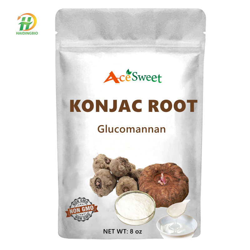 Factory Price konjac powder price Pure Konjac Glucomannan Root Extract Powder