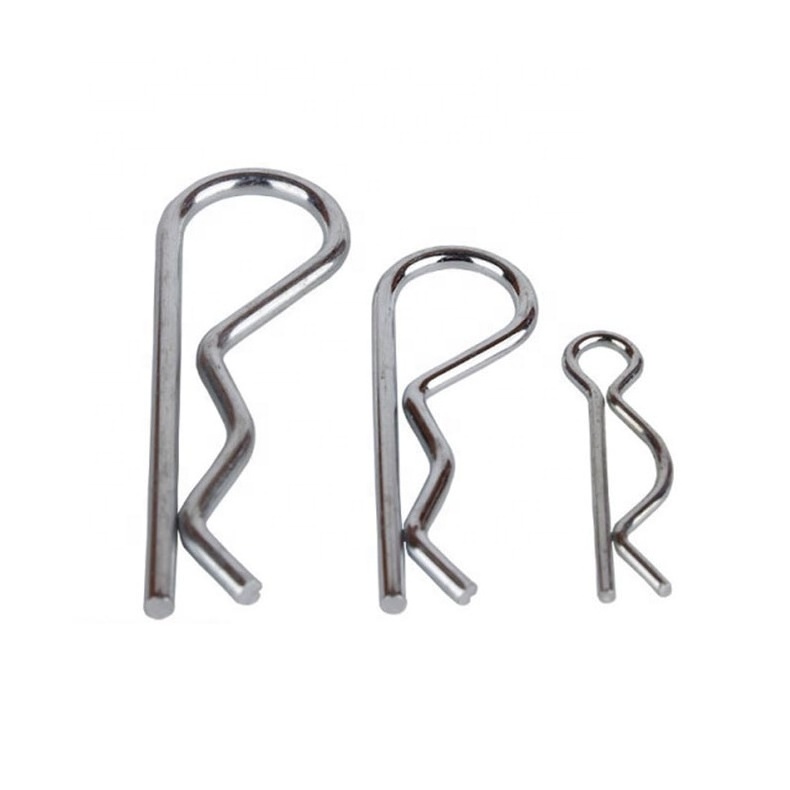 Stainless Steel R Shaped Spring Cotter Pin/Wave Pin R-shaped Card Pin Hairpin Latch / Lock Pins