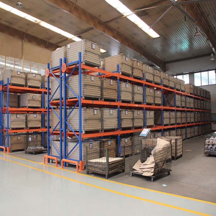 Customized adjustable metal shelves and warehouse shelves to store goods on medium and heavy shelves