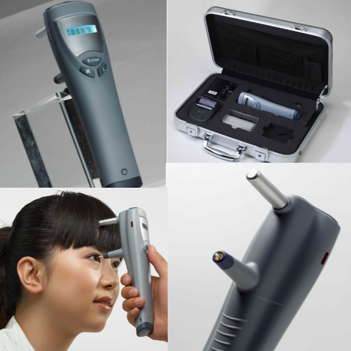 Portable rebound tonometer IC200 Perkins hand held Applanation tonometer Schiotz Digital portable tonometer measure eye pressure