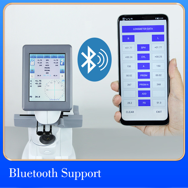 Optometric Optometry Equipment Auto Lensmeter Digital Auto Lens Meter Lensmeter Lensometer