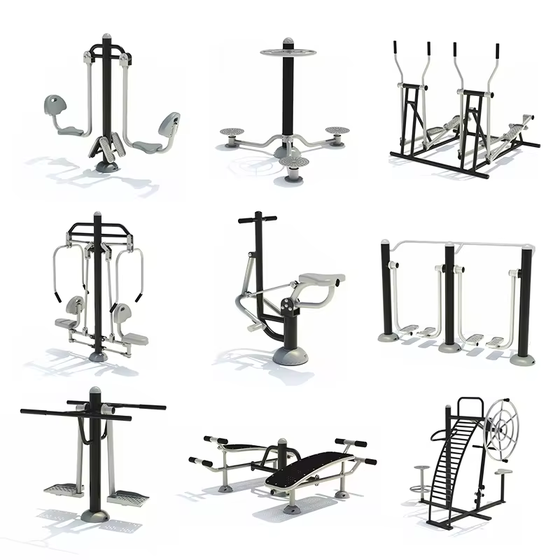 Wholesale Cheap Galvanized steel park outdoor Life Fitness Gym Fitness Equipment For Sale