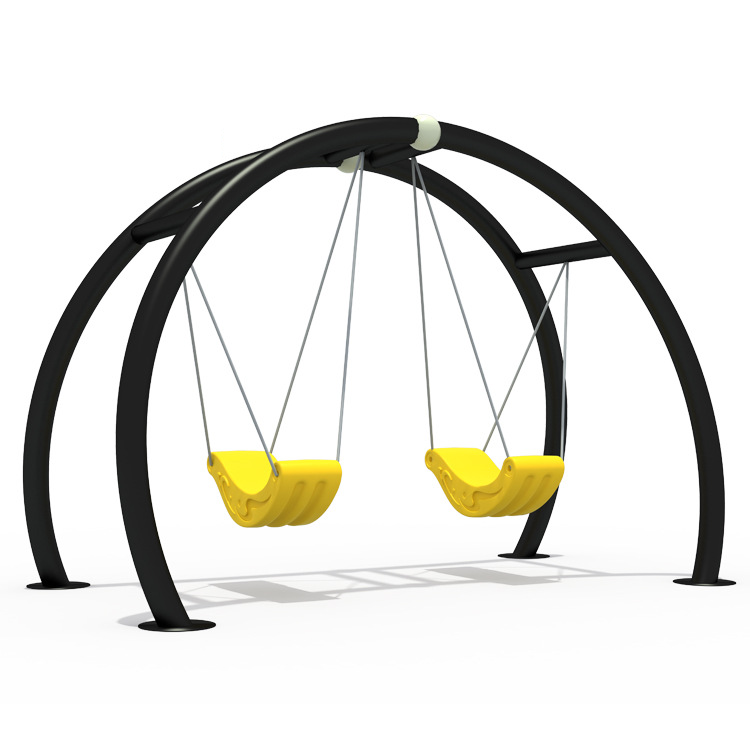 Factory wholesale small backyard playground swing and slide sets garden outdoor games child play swing set