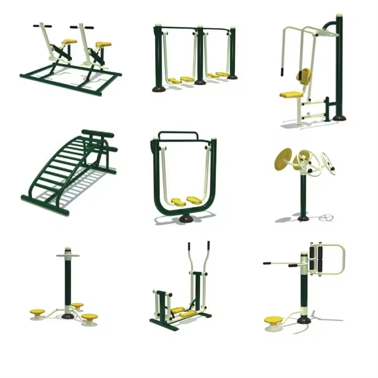 Wholesale Cheap Galvanized steel park outdoor Life Fitness Gym Fitness Equipment For Sale