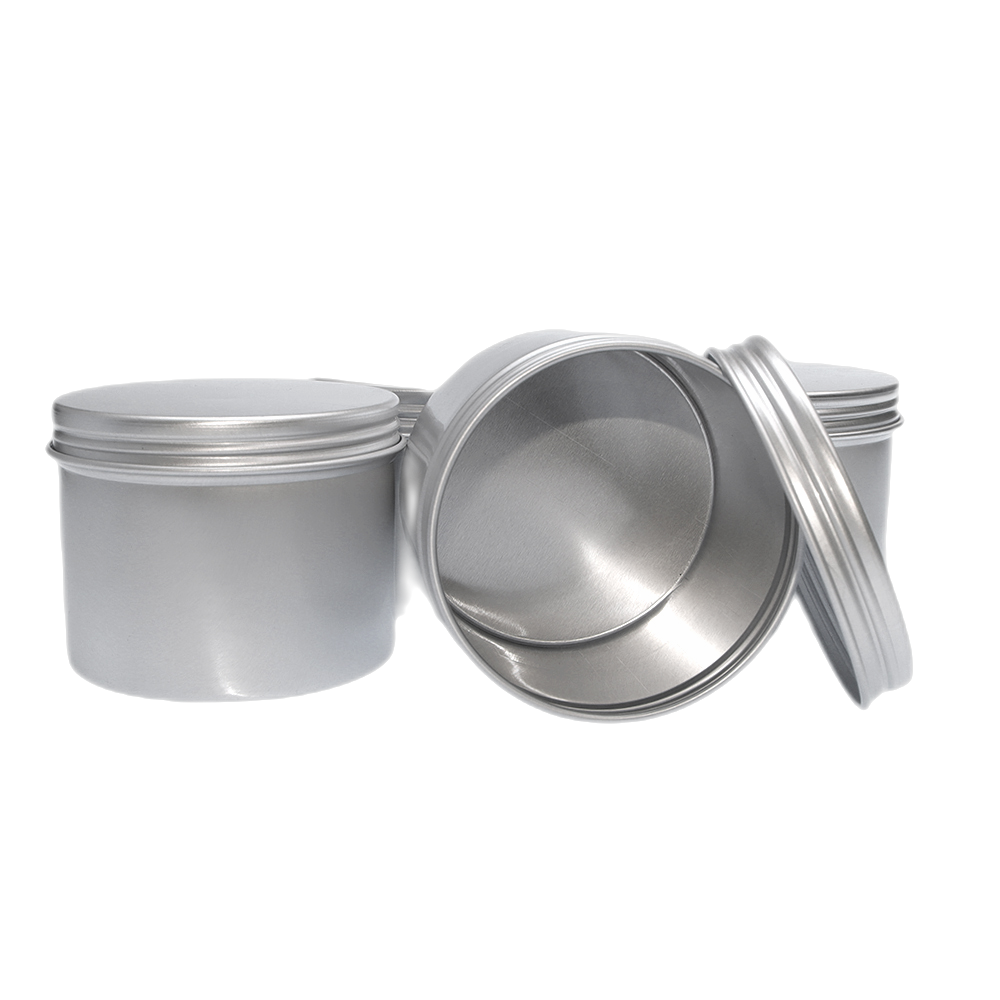 2 oz 4oz small 2oz metal tins for large massage candles in tins jar  box set candle with spout 4oz