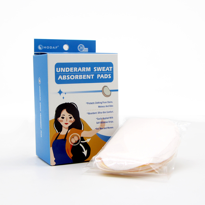 High quality underarm sweat absorbent pads for summer antiperspirant OEM