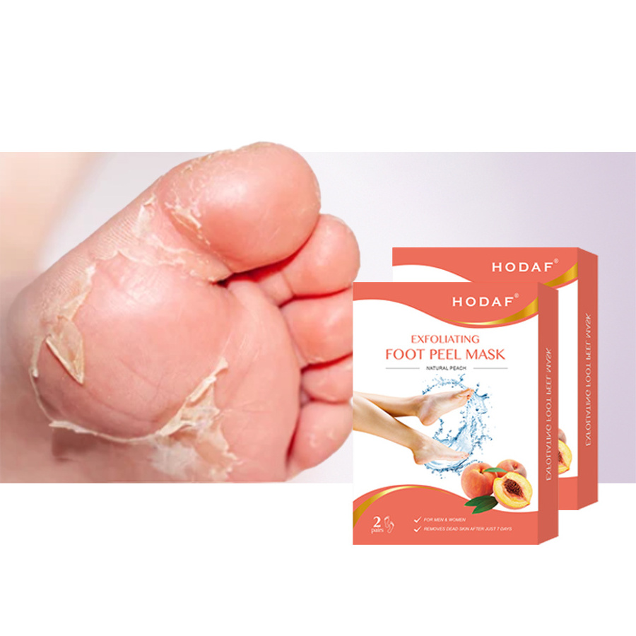 Peeling Exfoliating Foot Mask Feet Mask Remove Dead Skin Cuticles Heel Foot Care Pedicure Socks