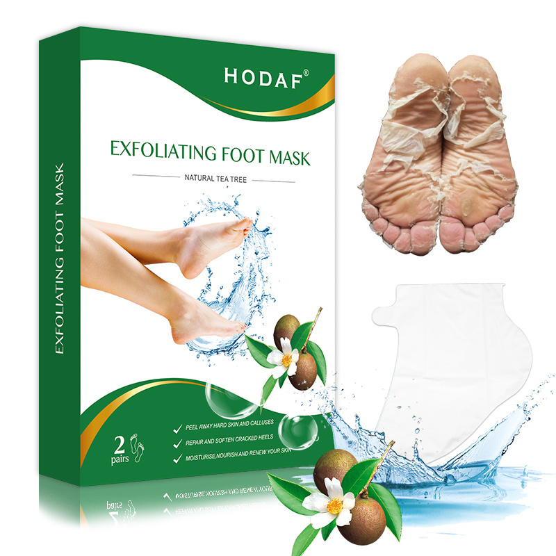 2023 Trending product Whitening Softening Feet Peel Off Callus Exfoliating Foot Mask For Man And Women