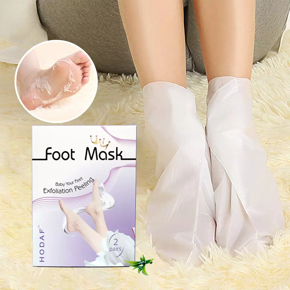 Peeling crack Callus Removal moisturizing foot peel off mask exfoliating foot peel mask feet lavender foot mask