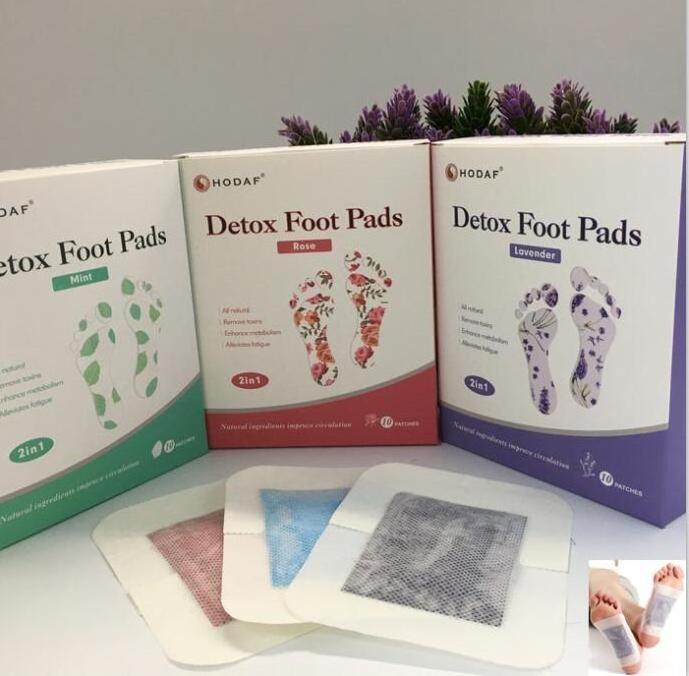 Detox Foot Pads Healthcare Supply Organic Herbal Cleansing Patches Healthy Slimming Foot Sticker