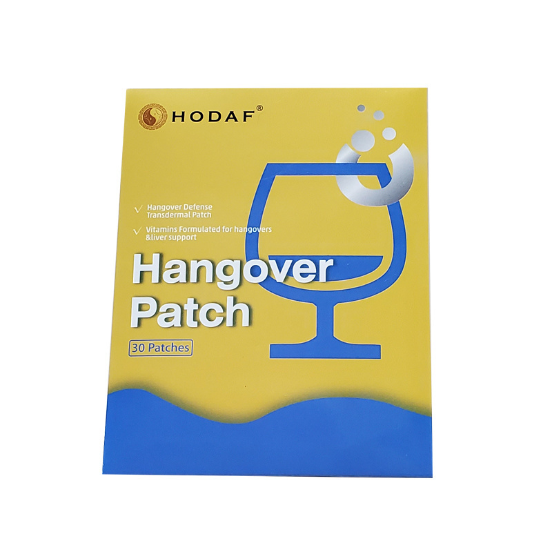 2024 different material transparent Hangover Patch Release Drunken Natural Complex Vitamin Party Drinking Energy Patches