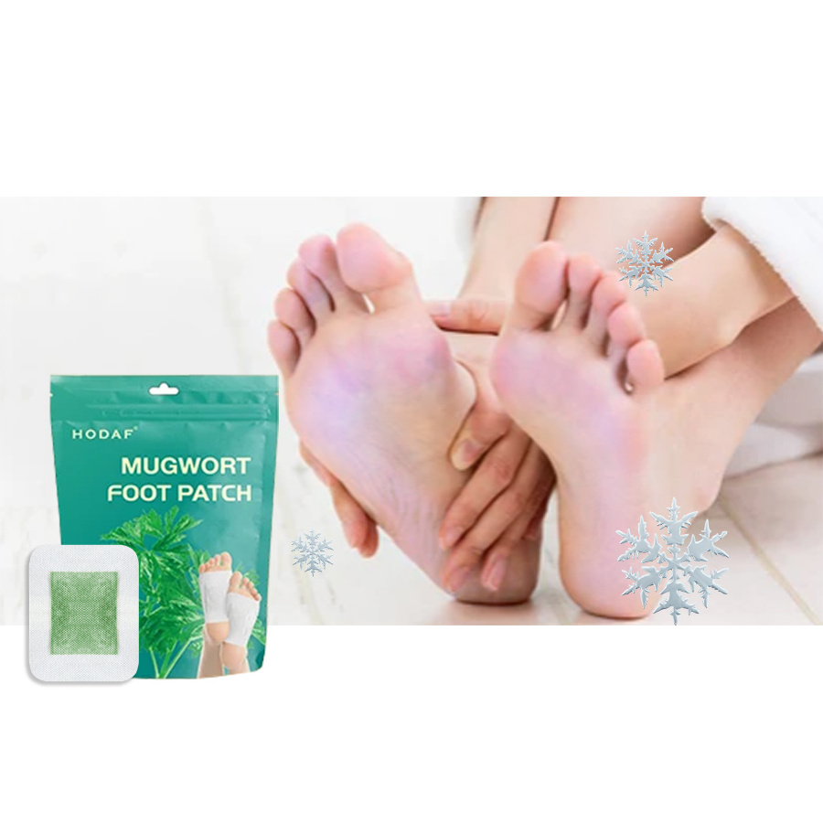 2024 Hotsales OEM Chinese Herbal Disposable Bamboo Detox Foot Patch Detox Foot Pads