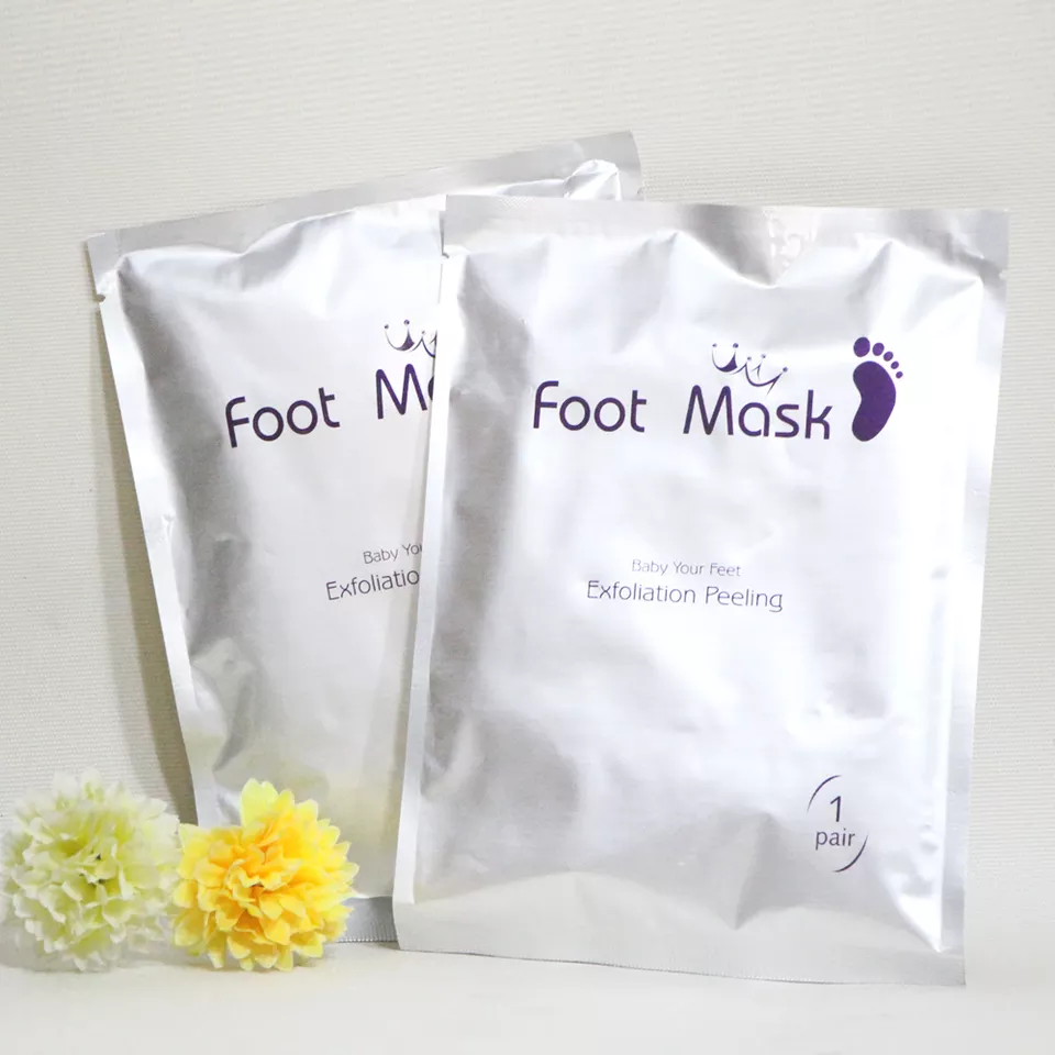 Peeling crack Callus Removal moisturizing foot peel off mask exfoliating foot peel mask feet lavender foot mask