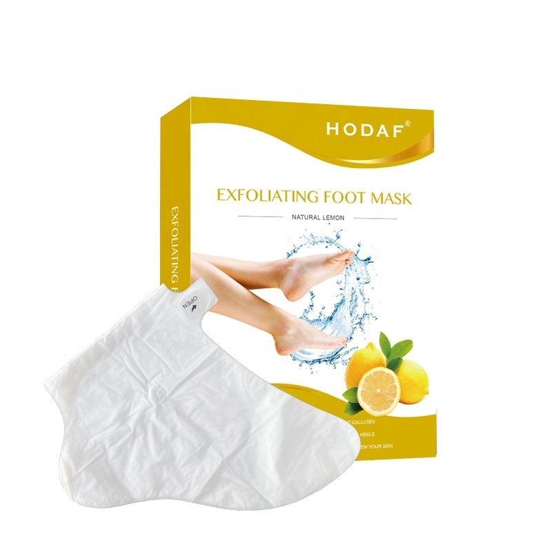 BEST selling CE tea tree aloe removal callus Nourishing peeling Gel natural ingredients 2 pack foot mask