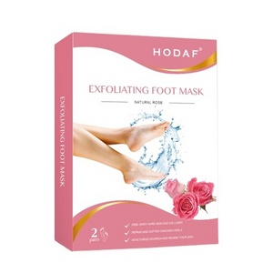 BEST selling CE tea tree aloe removal callus Nourishing peeling Gel natural ingredients 2 pack foot mask