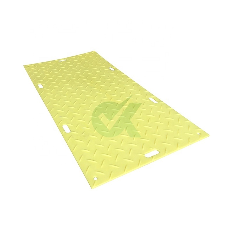 Durable drlling rig plastic uhmw polyethylene track mats