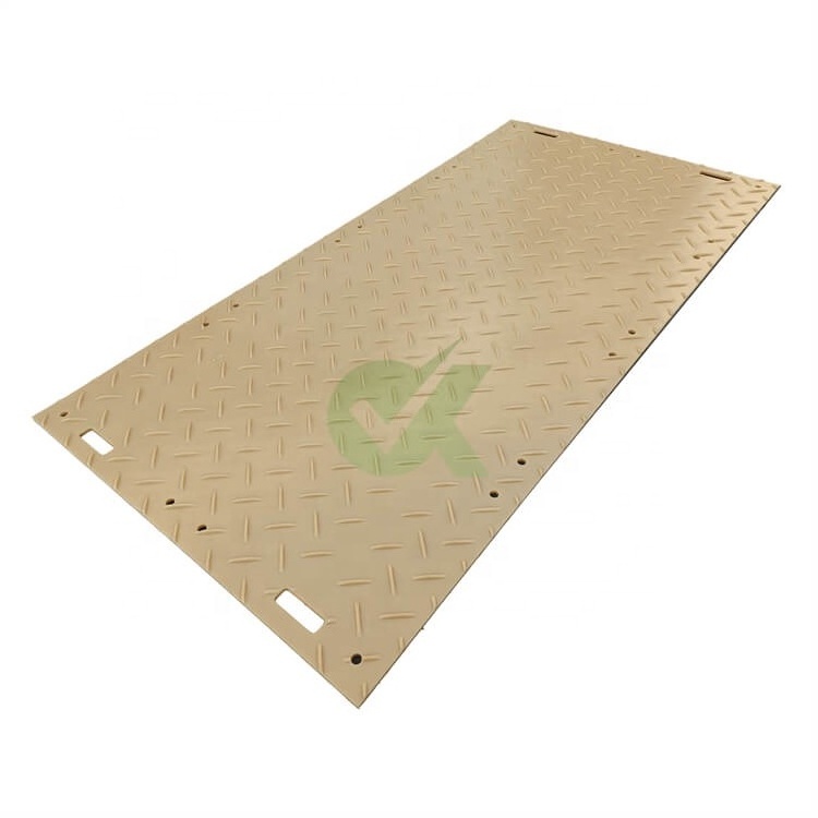 plastic ground protection plastic swamp pads for excavator plastic track mats