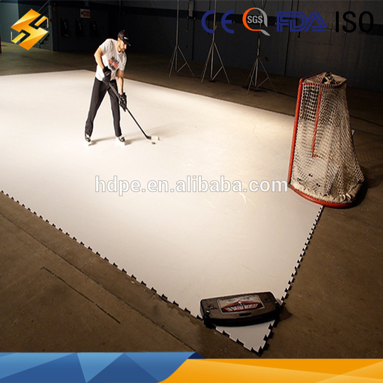 home use skating rink floor synthetic ice skate board uhmwpe sheets for ice hockey