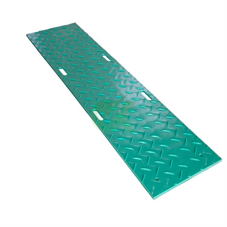 plastic ground protection plastic swamp pads for excavator plastic track mats