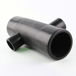 Good Quality Injection Butt fusion equal cross four way tee pipe fitting