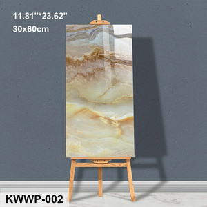 10pcs/box, 30*60cm size, KWWP002, interior decorative bathroom shower waterproof pvc de marmol marble spc wall panel tile