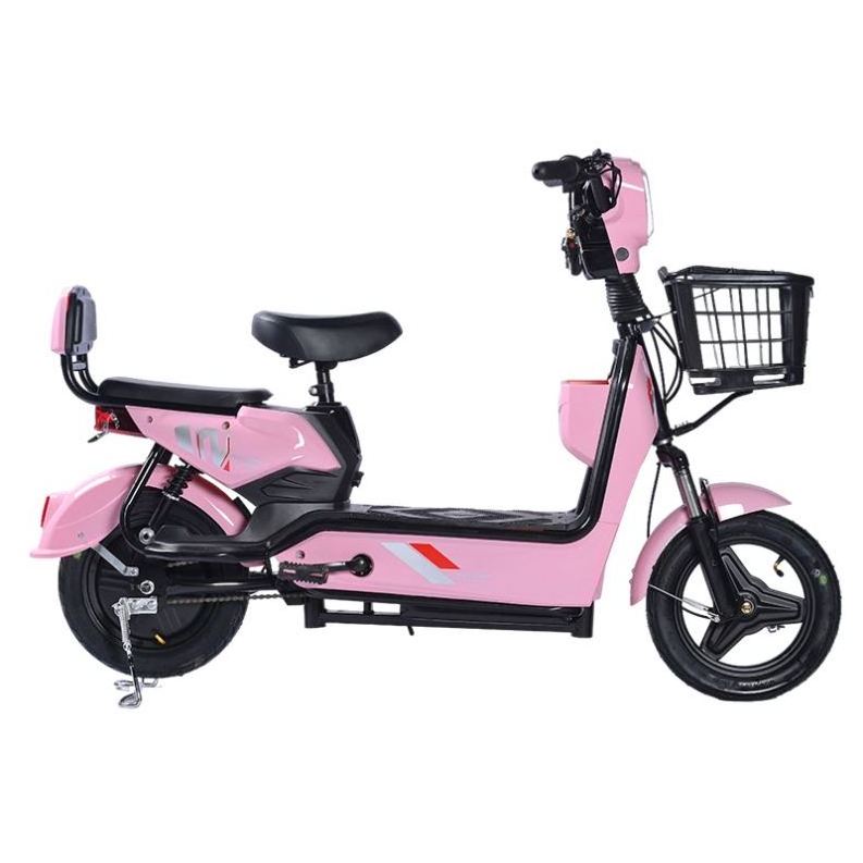 Factory Price Low Noise 3 Speed 14 Inch Ebike 48V 500W E Bike Electric City Bike