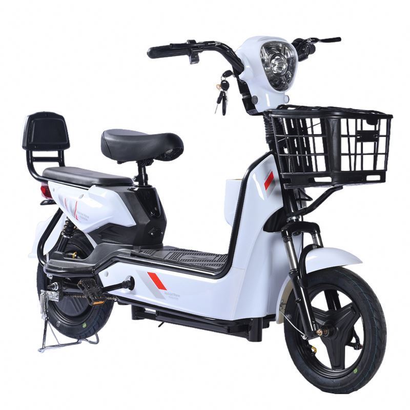 Factory Price Low Noise 3 Speed 14 Inch Ebike 48V 500W E Bike Electric City Bike