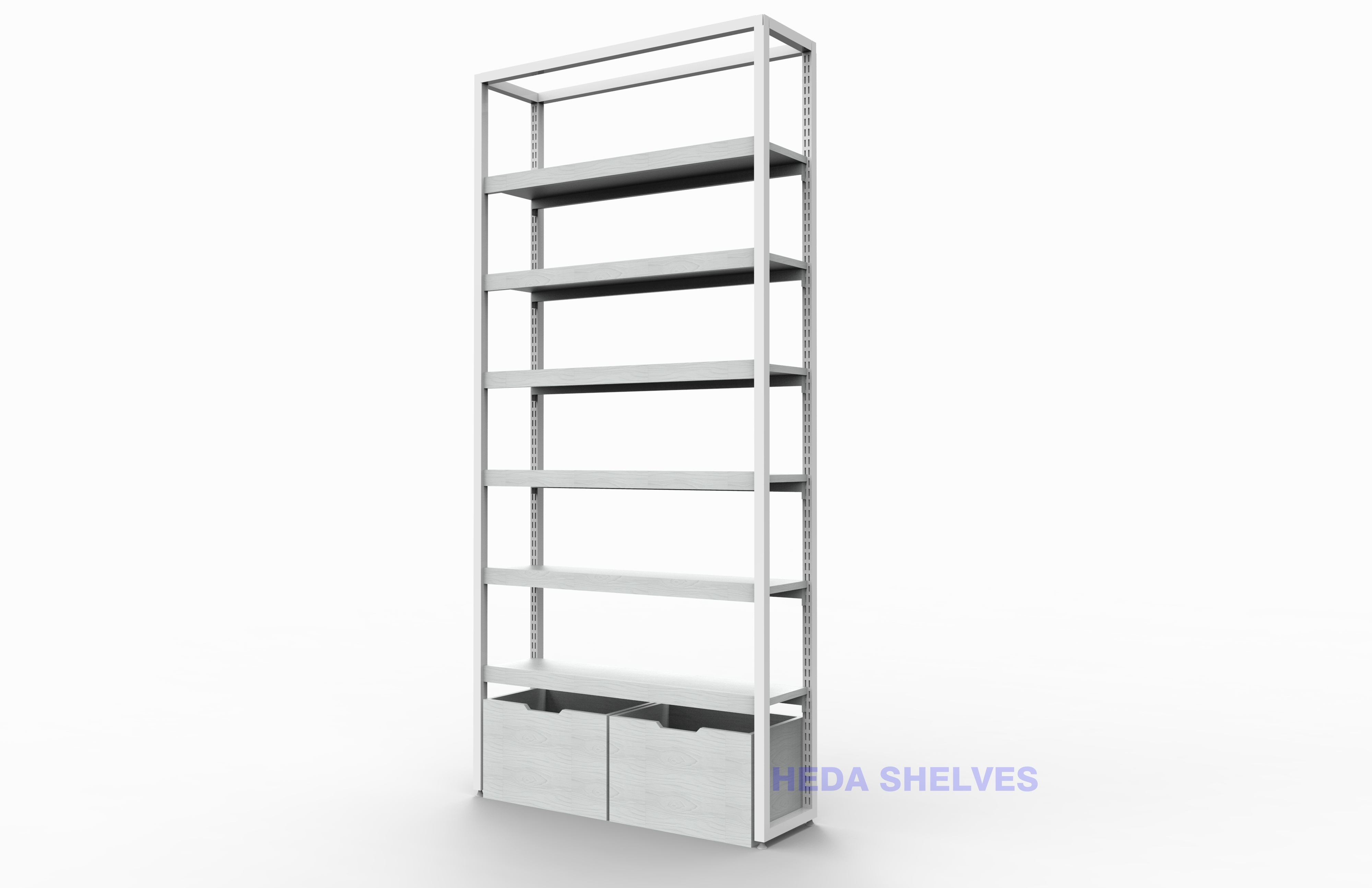 New Design Stacking Wooden Shelves Stand Display Rack Gondola Racks