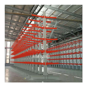 Wholesale Heavy Duty Cantilever Storage Racks Orange Cantilever Racking Systems Solution Cantilever Steel Rack For Warehouse