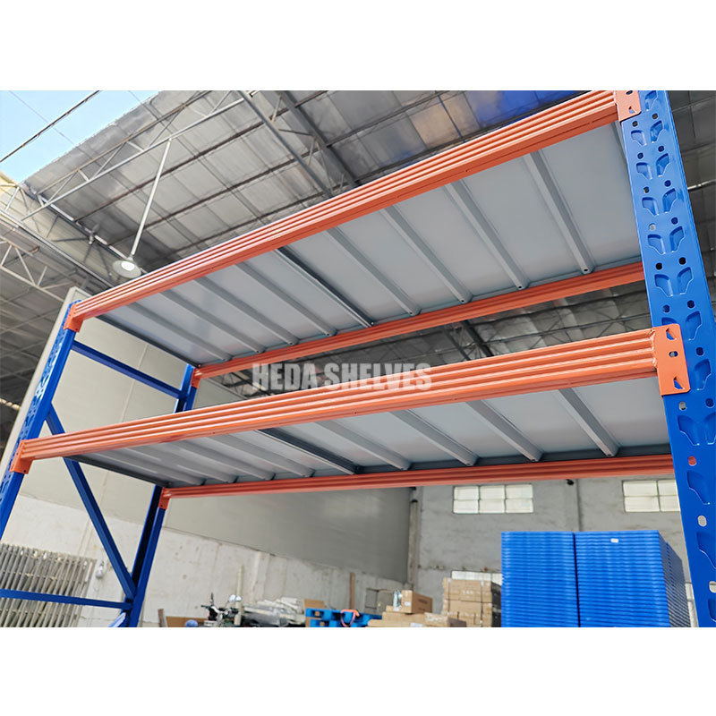 Industrial stacking rack storage steel pallet rack wholesale cold rolled steel storage rack 300-500kg