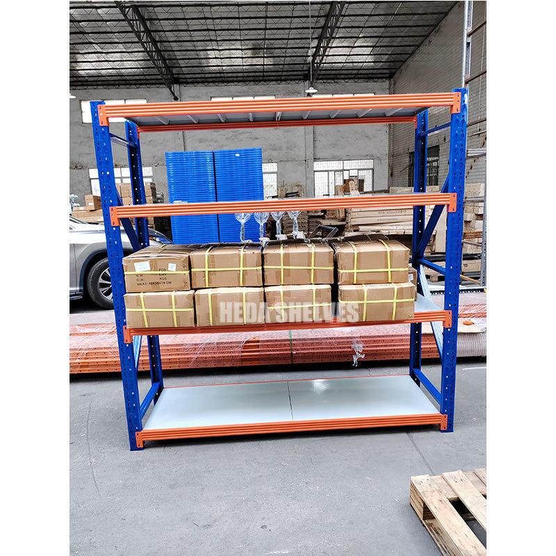 Industrial stacking rack storage steel pallet rack wholesale cold rolled steel storage rack 300-500kg