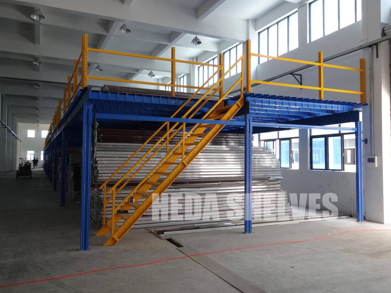 Customization Mezzanine Racking Storage OEM/ODM Warehouse Rack Pallet Mezzanine Supplier